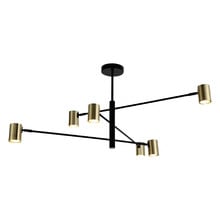 Virgil Steel 6 Light Pendant